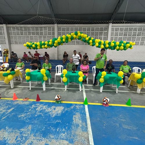 Campeonato Manciolimense de Futsal começa com casa cheia e grandes jogos no Ginásio Totão