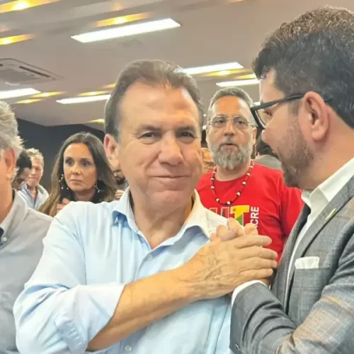 Jorge e Gladson trocam farpas em evento com ministro do Trabalho no Acre