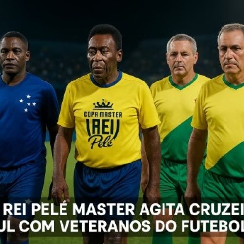 Copa Rei Pelé Master agita Cruzeiro do Sul com veteranos do futebol