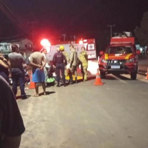 Acidente é registrado na noite desta sexta-feira (9), na região do Deracre