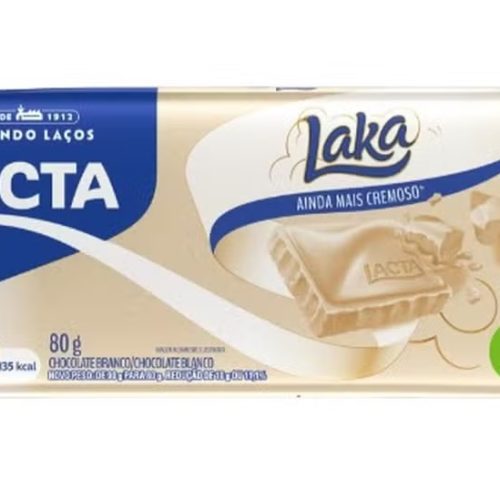 Anvisa manda retirar lote do chocolate Laka após erro grave de rotulagem