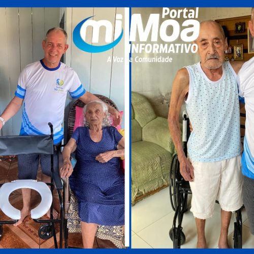 Instituto Vô Jofre promove ação social e entrega cadeiras de rodas e colchões para idosos em Mâncio Lima