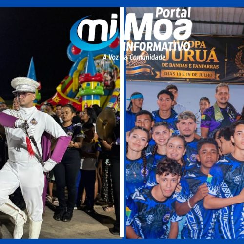 Regente Talisson Guilherme transforma fanfarra da Escola 1º de Maio em banda, e BAMPERMAIO encanta o público na 1ª Copa Juruá de Bandas e Fanfarras