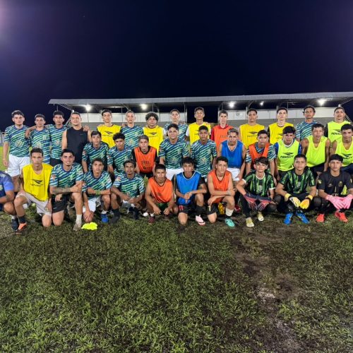 Seleção de Mâncio se prepara para a Copa Acre Sub-17 de futebol