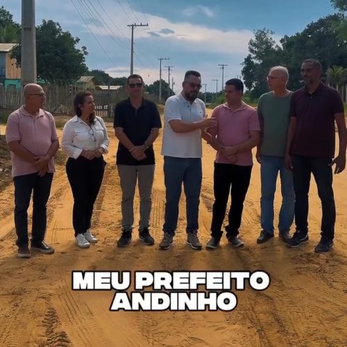 Alan Rick chama Andinho de “MEU PREFEITO” durante visita a Mâncio Lima
