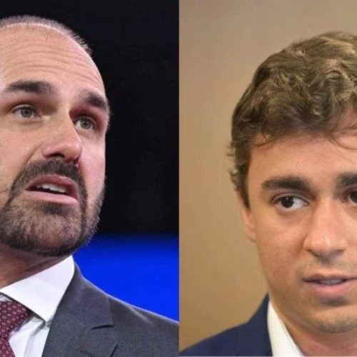 “A fama te fez mal”: Eduardo Bolsonaro acusa Nikolas de traição