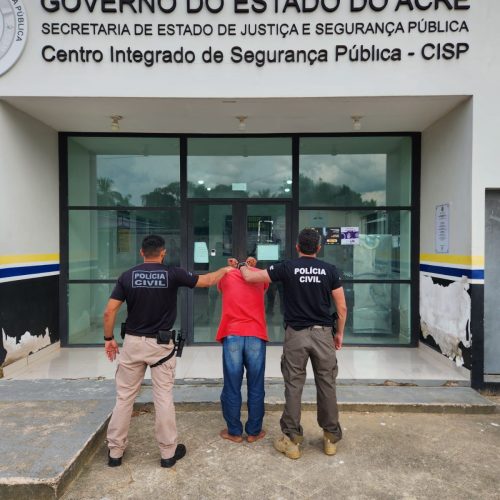 Polícia Civil prende acusado de diversos roubos e homicídio em Mâncio Lima