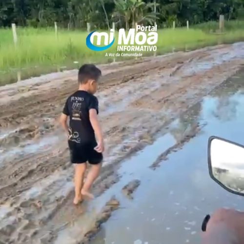 Em Mâncio Lima, criança de 4 anos corre dois quilômetros acompanhada pelos pais