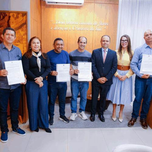 Mâncio Lima firma parceria com o TRE-AC para alfabetização de eleitores e fortalecimento da cidadania