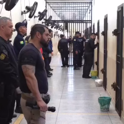 COISP mobiliza cerca de 100 agentes em operação integrada no Presídio de Cruzeiro do Sul