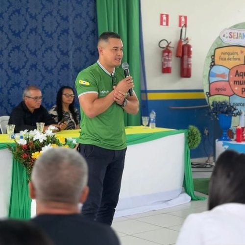 Júnior Pinho lidera Jornada Pedagógica 2026 e fortalece avanços da educação em Mâncio Lima