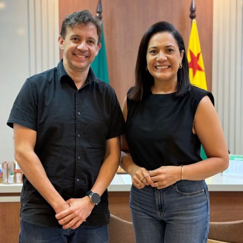 Velloso tem encontro com Mailza em busca de apoio à sua pré-candidatura ao Senado