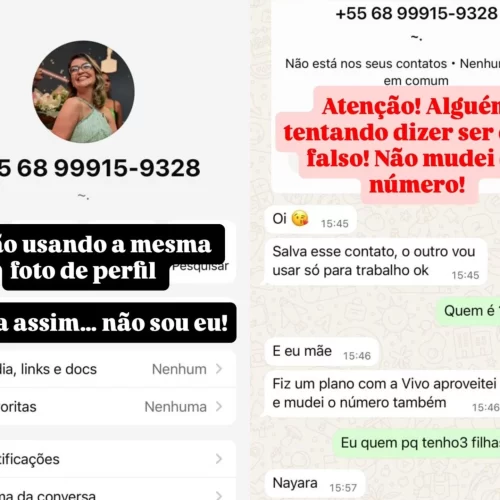 Golpistas se passam por secretária de Gladson e aplicam golpe com número falso no WhatsApp
