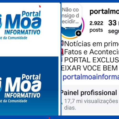 Portal Moa Informativo se aproxima de um ano com crescimento expressivo